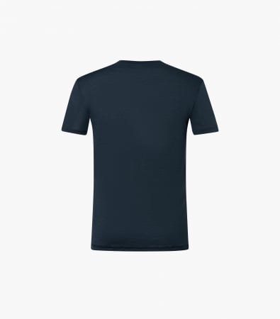 Tricou barbati cu merino SN-SUPERNATURAL - M GRID LOGO - Blueberry/Vapor Grey [3]