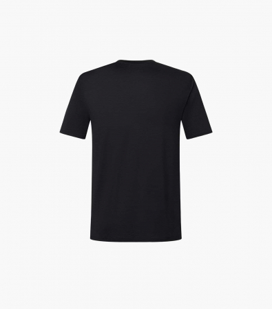 Tricou barbati cu merino SN-SUPERNATURAL - M SUN LOVERS - Jet Black/Kangaroo/Vintage Khaki Melange [2]