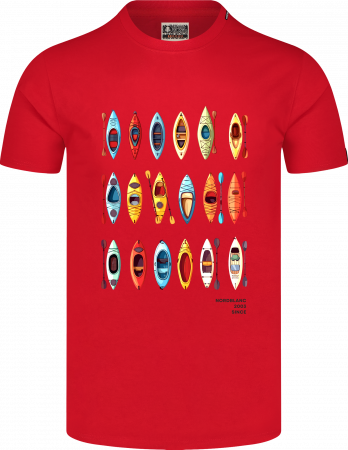 Tricouri - Tricou barbati NORDBLANC CANOE New Red