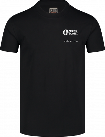 Tricouri - Tricou barbati NORDBLANC DOMESTIQUE Black