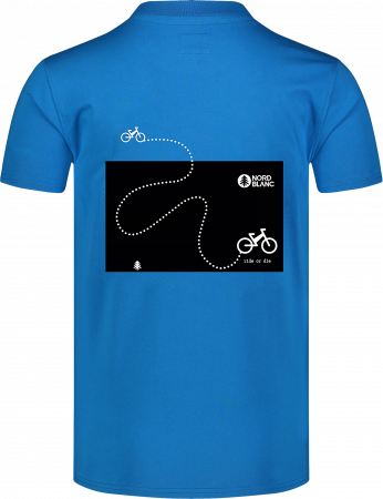 Tricou barbati NORDBLANC DOMESTIQUE Blue Skyline [2]