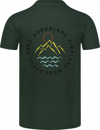 Tricou barbati NORDBLANC RUMBLE Green Abys [1]