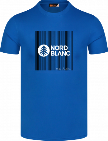 Alergare - Tricou barbati NORDBLANC TREE Indigo Blue