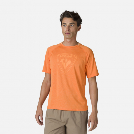 Tricouri - Tricou barbati Rossignol BIG PRINT - Tangelo orange
