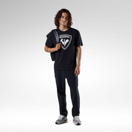 Tricou barbati Rossignol CLIFFSIDE - Black [4]