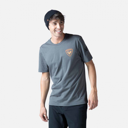 Tricouri - Tricou barbati Rossignol HERO GRADIENT TEE Onyx grey