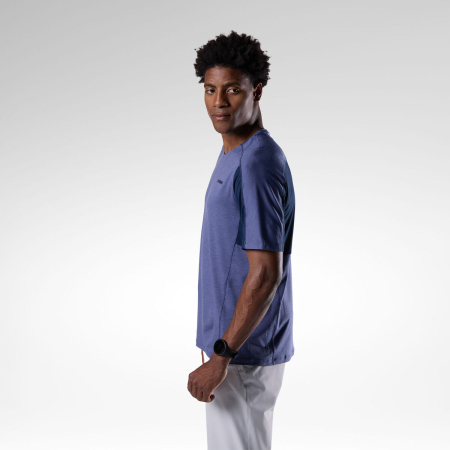 Tricou barbati Rossignol HIKING - True Night Blue Htr [1]