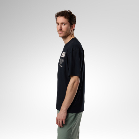 Tricou barbati Rossignol M GRAPHIC WATERFALL - Black [1]