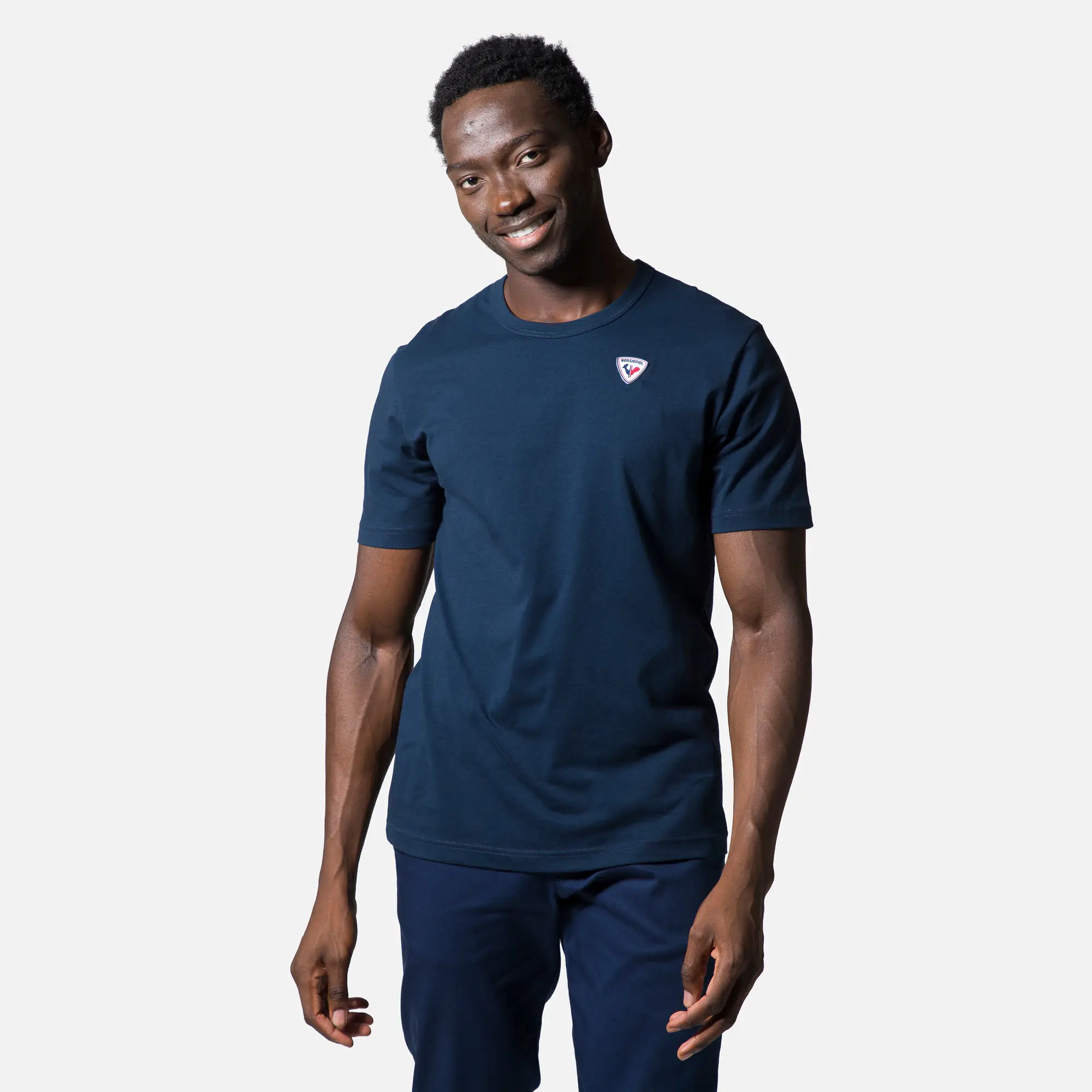 Tricouri - Tricou barbati Rossignol LOGO PLAIN Dark navy