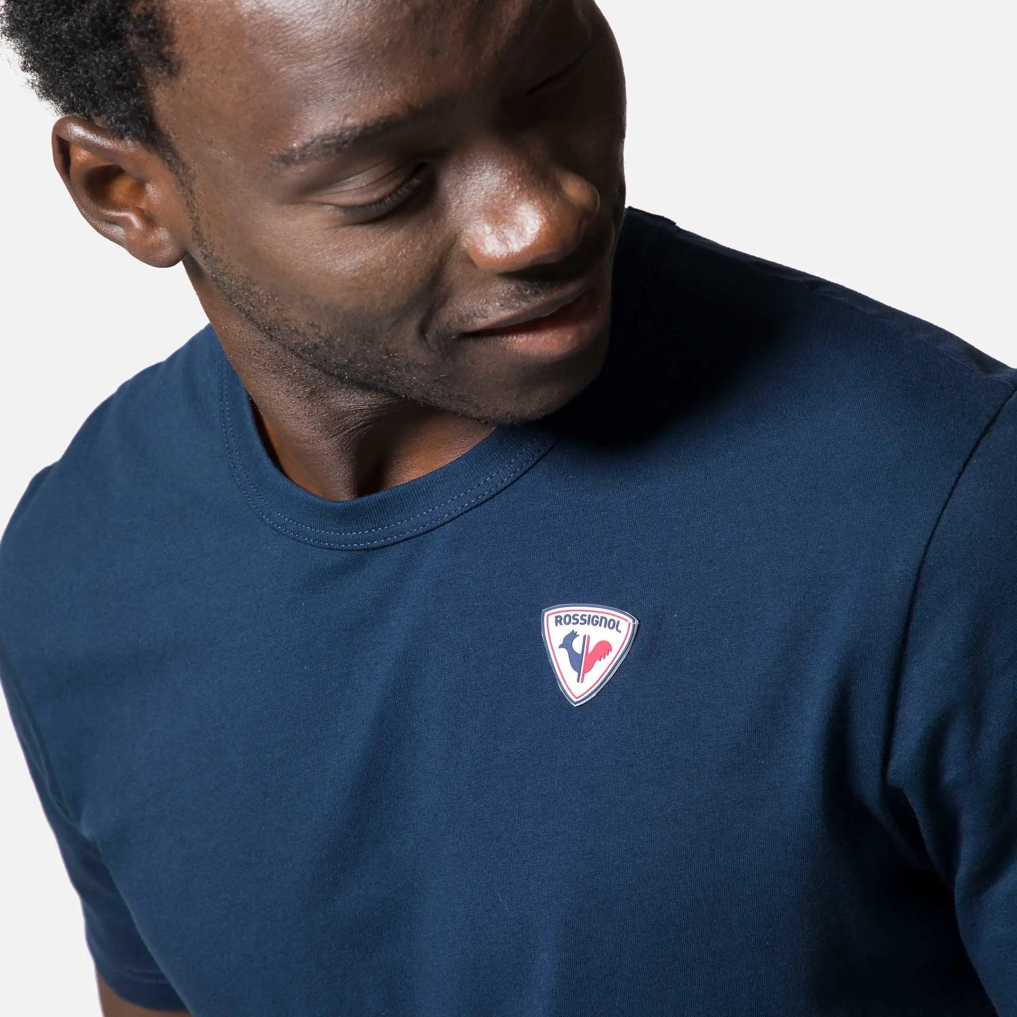 Tricou barbati Rossignol LOGO PLAIN Dark navy [4]