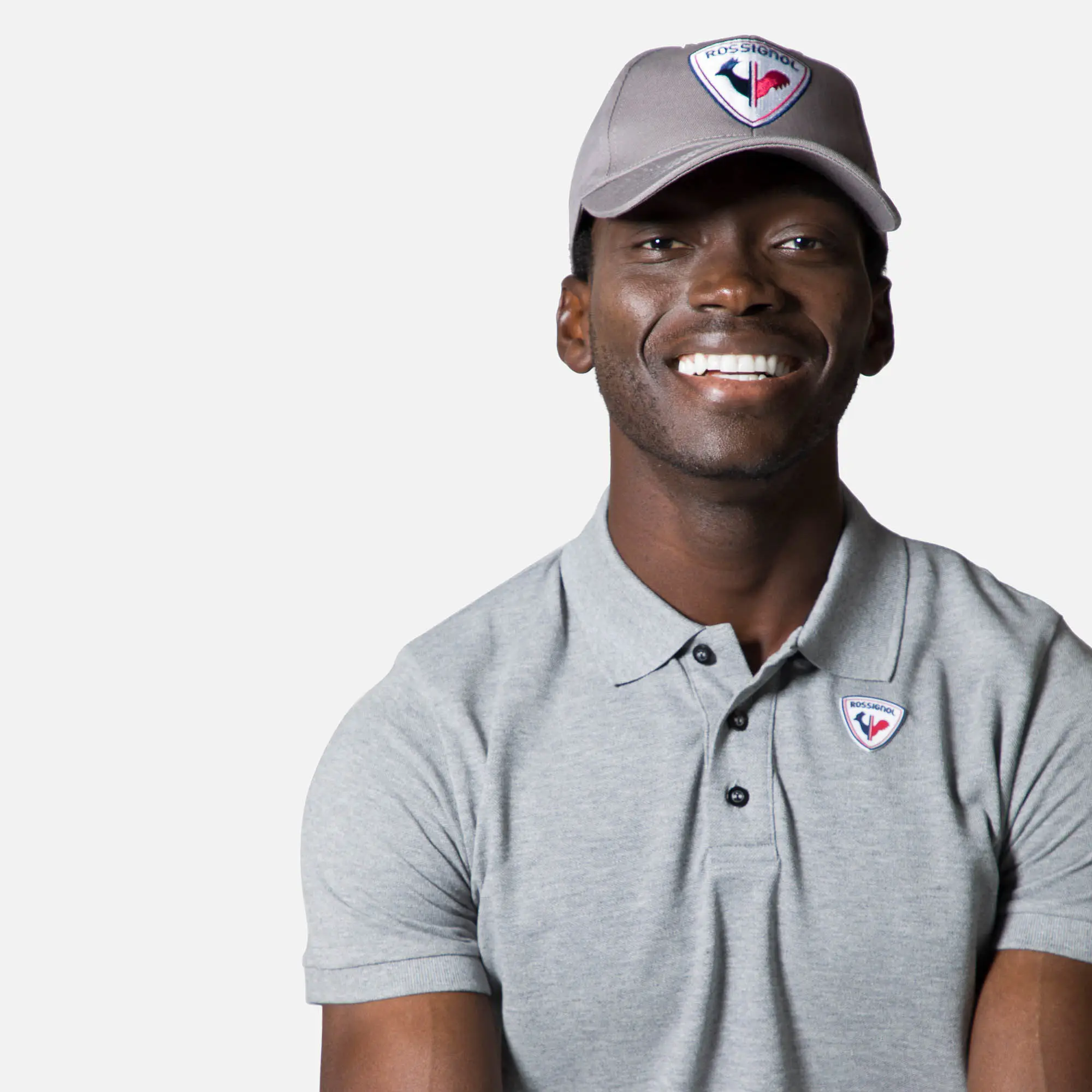 Tricou barbati Rossignol LOGO Polo Heather grey [2]