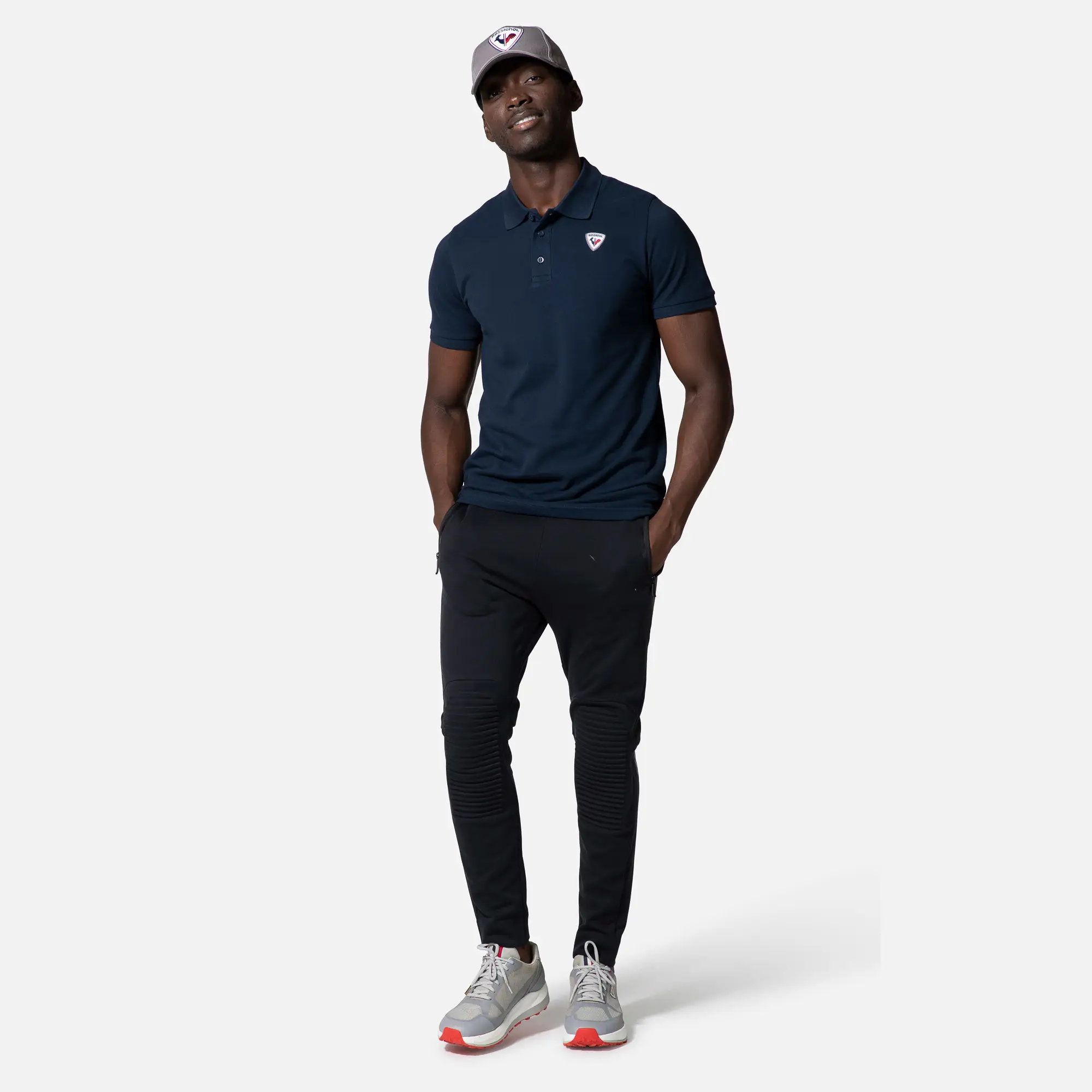 Tricou barbati Rossignol LOGO Polo Dark navy [3]