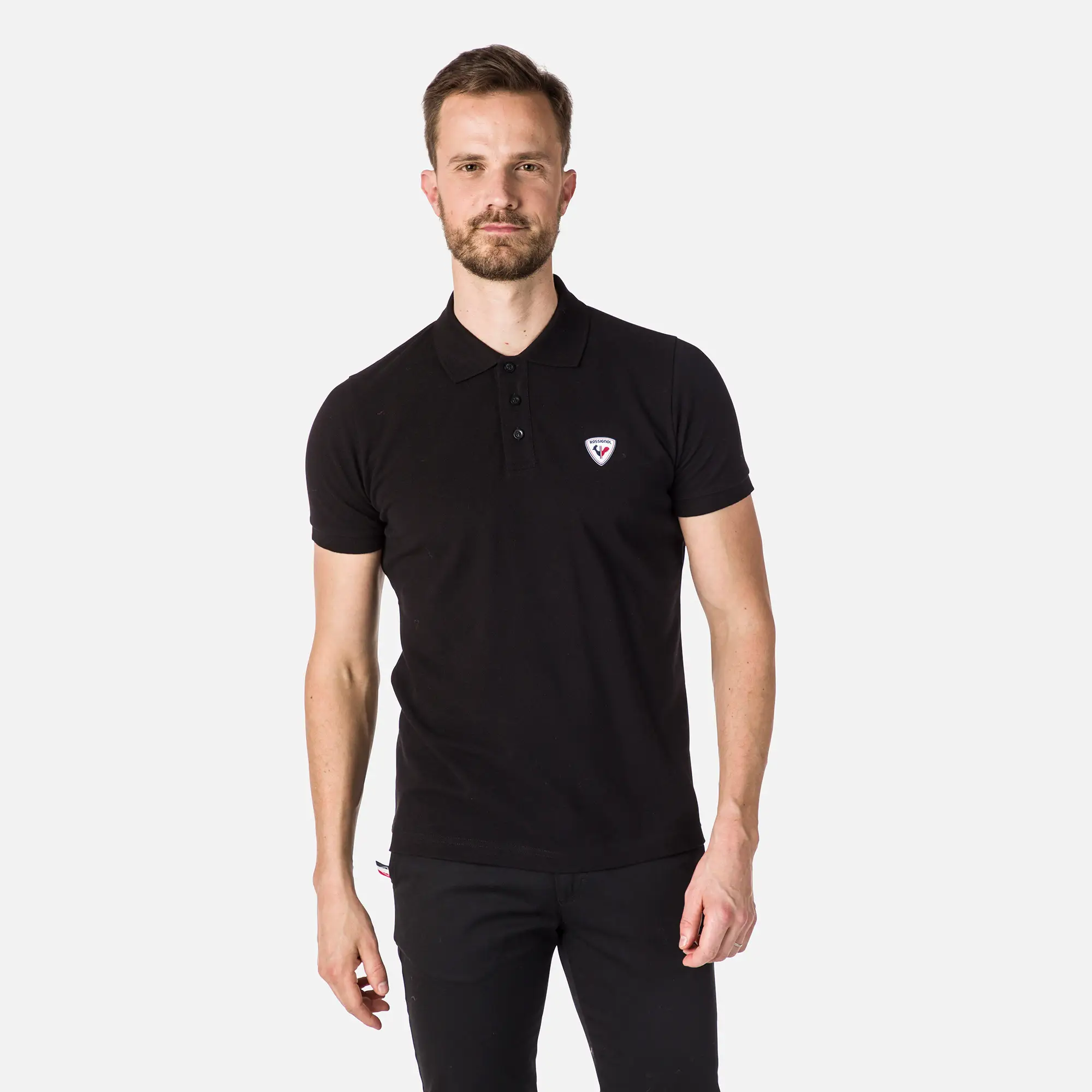 Tricouri - Tricou barbati Rossignol LOGO Polo Black