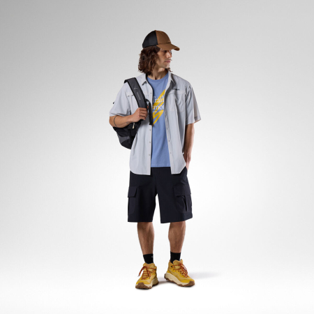 Tricou barbati Rossignol M GRAPHIC WATERFALL - Stonewash [5]