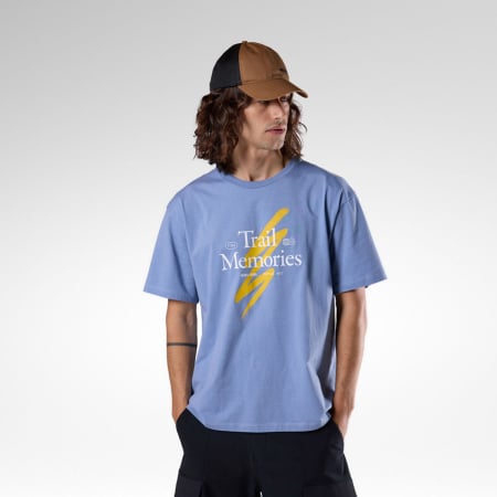 Tricouri - Tricou barbati Rossignol M GRAPHIC WATERFALL - Stonewash