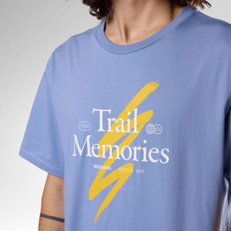 Tricou barbati Rossignol M GRAPHIC WATERFALL - Stonewash [1]