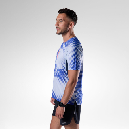 Tricou barbati Rossignol M SAPA ULTRA - Dazzle Blue Line Fogg [1]