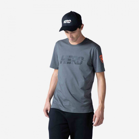 Rossignol - Tricou barbati Rossignol HERO TEE - Onyx grey