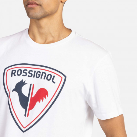 Tricou barbati Rossignol CLIFFSIDE - White [4]
