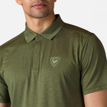 Tricou barbati Rossignol SLUB POLO - Dark pickle [4]