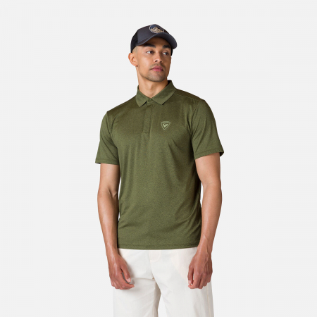 Tricouri - Tricou barbati Rossignol SLUB POLO - Dark pickle