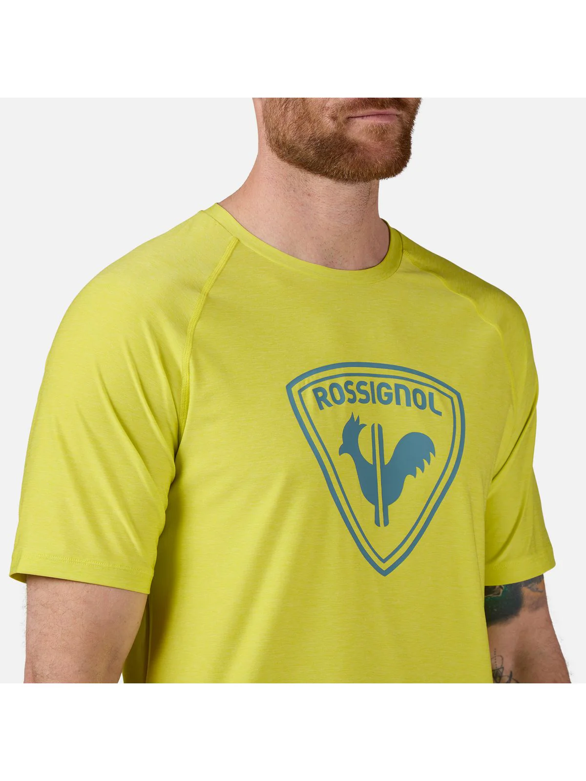 Tricou barbati Rossignol WESTWEG SHIELD Fresh Green [3]