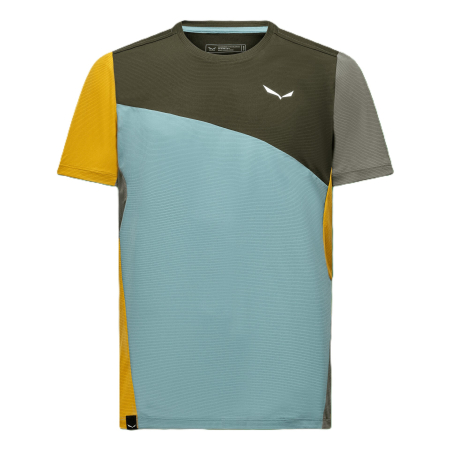 Tricouri - Tricou barbati Salewa PUEZ SPORTY DRY Multicolor