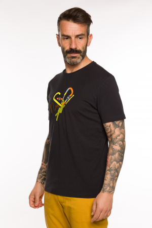 Tricouri drumetie - Tricou barbati Trangoworld LEDNOCK Caviar