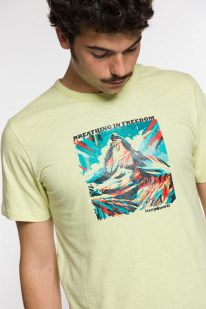 Tricou barbati Trangoworld WARNICK-Citron [3]