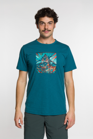 Tricouri - Tricou barbati Trangoworld WARNICK- Blue Coral
