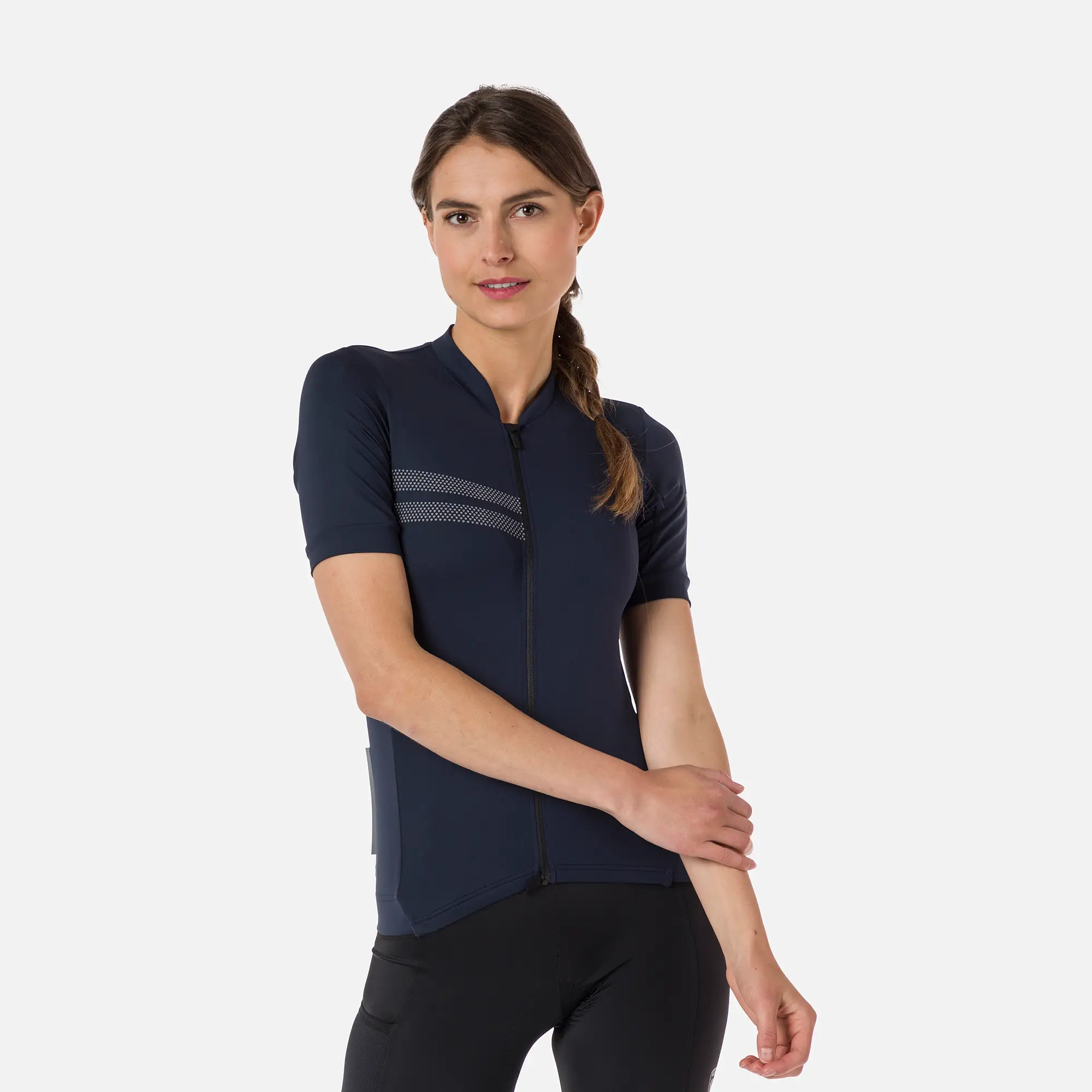 Tricouri ciclism - Tricou bike dama Rossignol W RDB - Dark navy