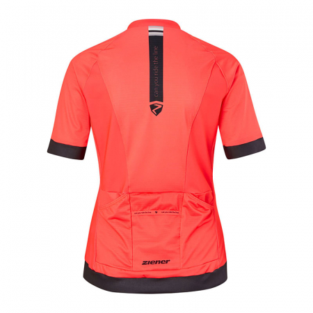 Tricou bike dama Ziener NARIA Signal peach [1]