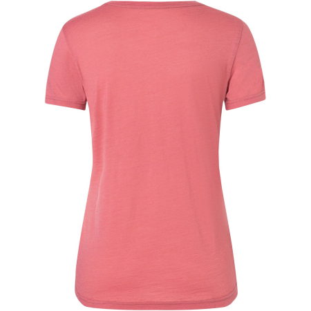 Tricou dama cu merino SN-SUPERNATURAL - W ROCK FLOWERS TEE - Mauvewood/Various [2]