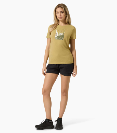 Tricou dama cu merino SN-SUPERNATURAL - W SUMMER GONDOLA TEE - Sahara/Various [3]