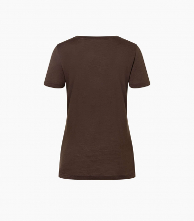 Tricou dama merino SN-SUPERNATURAL - W ORNAMENT - Chocolate Bean/Kangaroo/Copper [1]