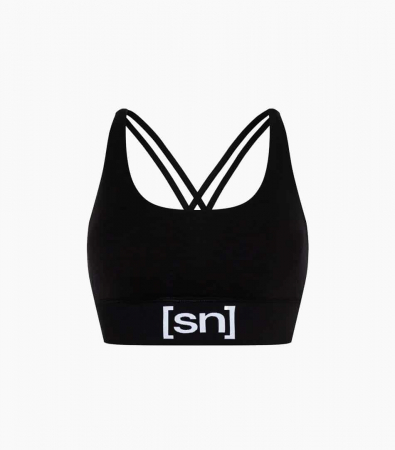 Bustiera dama merino SN-SUPERNATURAL - W SUPER TOP - Jet Black [1]
