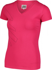Tricou dama Nordblanc W CONIFER cotton Air pink [1]