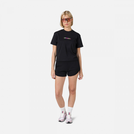 Tricou dama Rossignol W EMBROIDERY - Black [1]