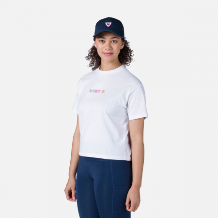 Tricou dama Rossignol W EMBROIDERY - White [3]