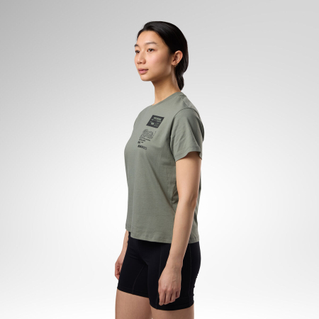 Tricou dama Rossignol W GRAPHIC WATERFALL - Laurel Wreath [2]