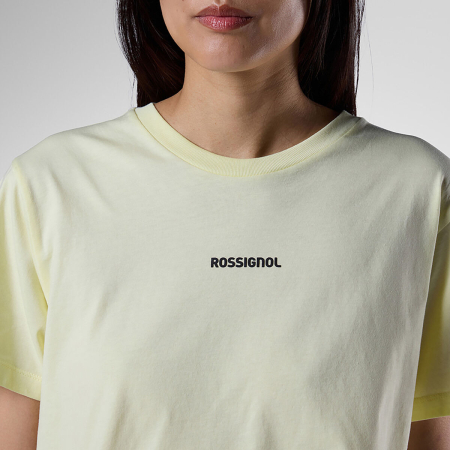 Tricou dama Rossignol W GRAPHIC WATERFALL - Wax Yellow [1]
