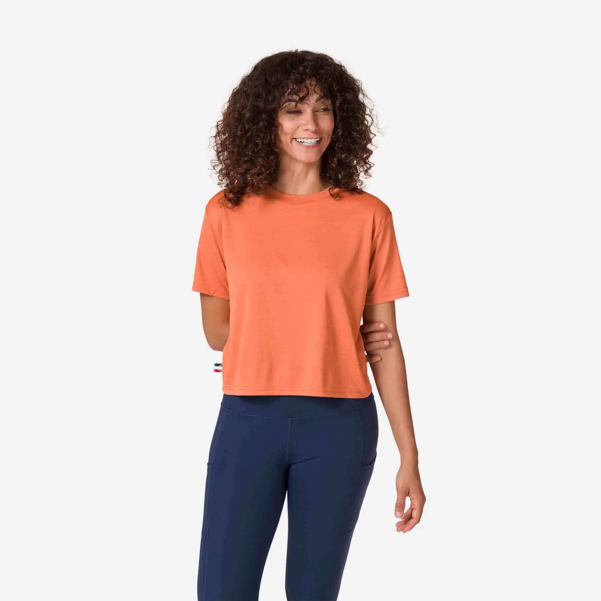 Tricouri - Tricou dama Rossignol W ACTIVE Clementine orange