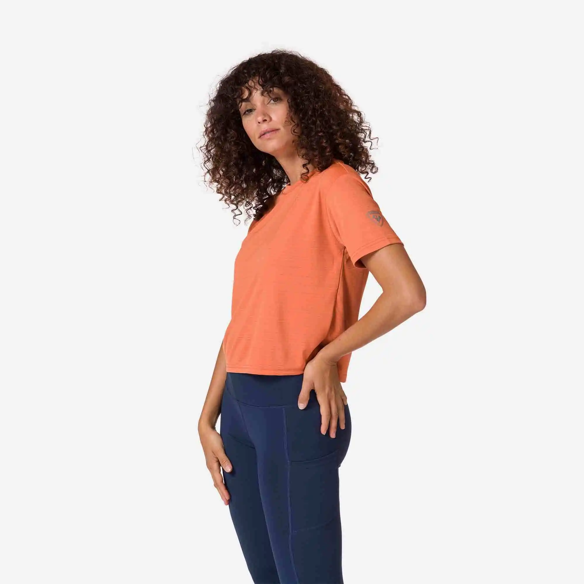 Tricou dama Rossignol W ACTIVE Clementine orange [2]
