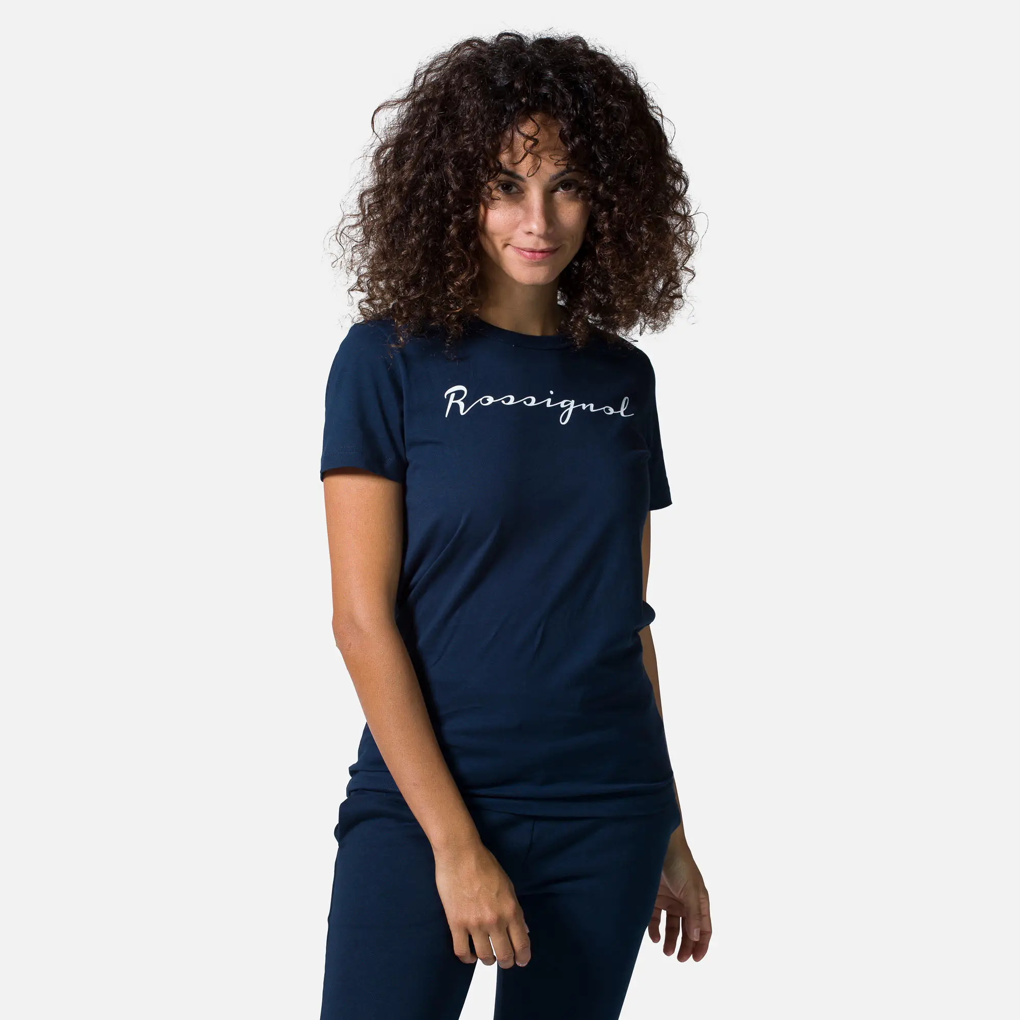 Femei - Tricou dama Rossignol W LOGO ROSSI TEE Dark navy