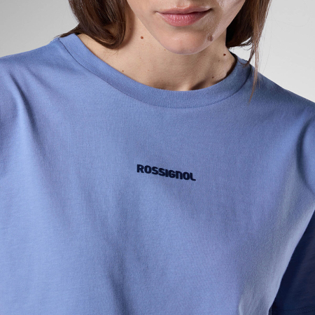 Tricou dama Rossignol W PIQUE - Stonewash [2]