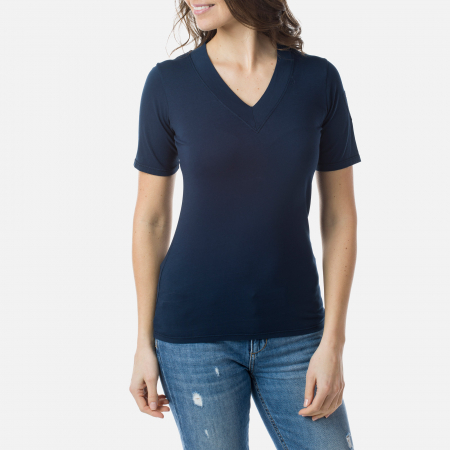 Femei - Tricou dama Rossignol W V-TEE Dark navy