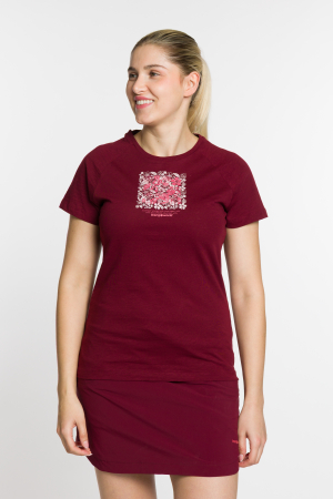 Tricouri - Tricou dama Trangoworld COBDEN-Tawny Port