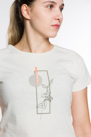 Tricou dama Trangoworld  SERPE White Onyx [3]