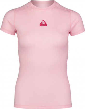 Tricou Femei Nordblanc RELATION BASELAYER MERINO cream pink [0]