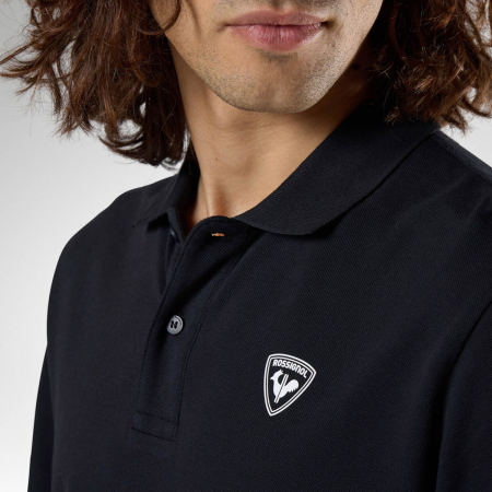 Tricou polo barbati Rossignol M TRAYE POLO - Black [3]